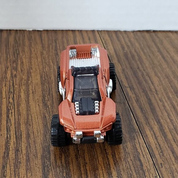 Hot Wheels Dino Hunter Toy Pickup Truck #2 Vehicle Metalflake Bronze Car DHP18 - Picture 2 of 5